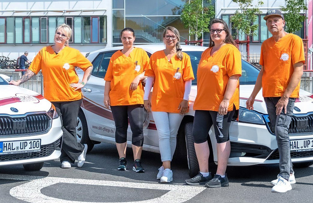 Pflegeteam der UKH Pflege GmbH